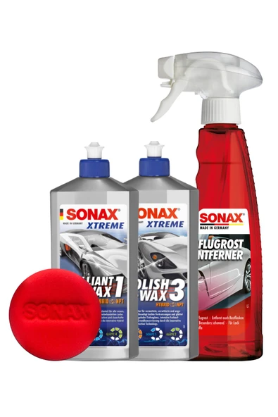 Sonax Kullanılmış Araç için Boya Koruma Seti (Standart) - Resim 2