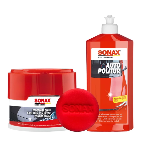 Sonax Hızlı ve Kolay Çizik Giderme ve Parlatma Seti (Standart) ürün görseli 1