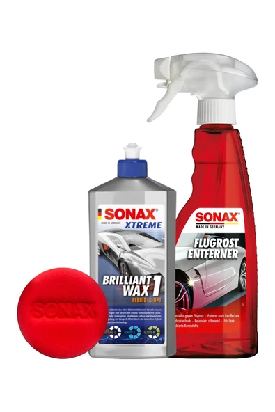 Sonax Yeni Araç için Boya Koruma Seti (Standart) ürün görseli 1