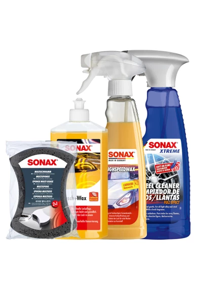 Sonax Hızlı Yıkama Seti (Standart) ürün görseli 1