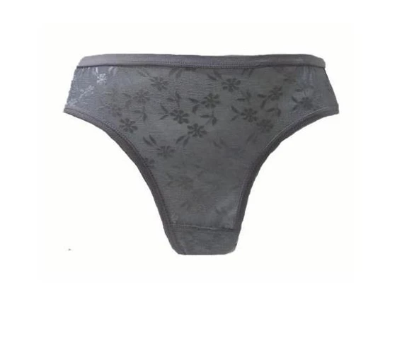 3 lü Paket Tutku Bayan Safir Dantelli Bikini Külot M Beden ürün görseli 1