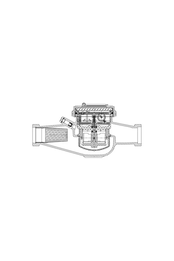 Klepsan 11/2"  Soğuk Su Sayacı - Resim 2