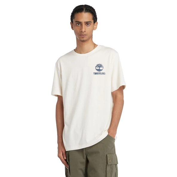 Timberland Back Logo Graphic Erkek Tişört  TB0A5V7KCR31 ürün görseli 1