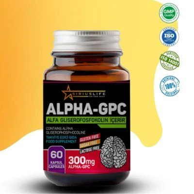 Sirius Alpha Gpc 300 Mg 60 Kapsül ürün görseli 1