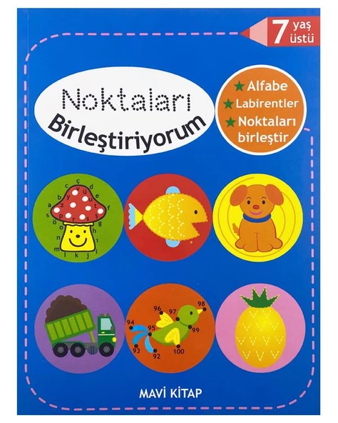 Noktaları Birleştiriyorum Mavi Kitap Parıltı Yayınları ürün görseli 1