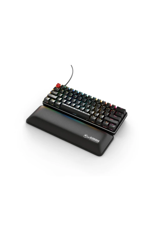 Glorious Ergonomik Compact %60 %75 Oyun Klavyesi Bilek Desteği 25mm ürün görseli 1