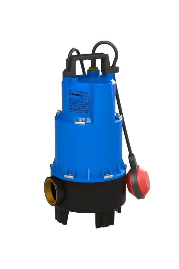 Sumak SDF13 1,3 HP Drenaj Dalgıç Pompa ürün görseli 1