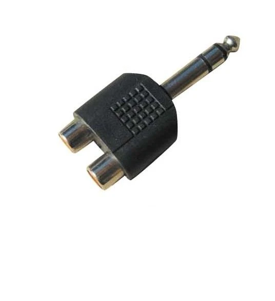 Wellhise 2RCA Dişi - 6.5Mm Stereo Erkek Çıkış ürün görseli 1