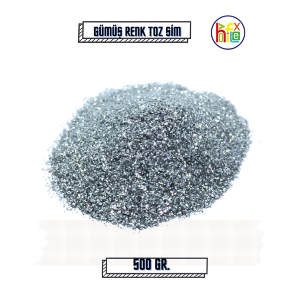 TOZ SİM GÜMÜŞ RENK (500 GR FİYATIDIR) ürün görseli 1