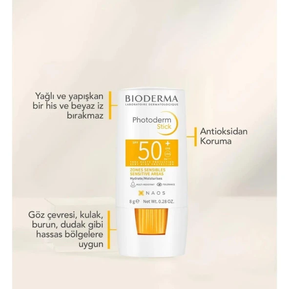 Bioderma Photoderm Stick SPF50+ 8 gr - Resim 3