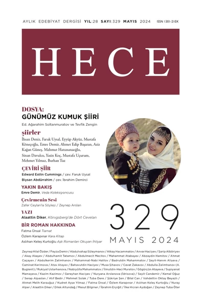 Hece 329.Sayı Mayıs 2024 ürün görseli 1
