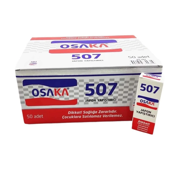 Osaka 507 Japon Süper Yapıştırıcı (50 Adetlik Kutu) ürün görseli 1