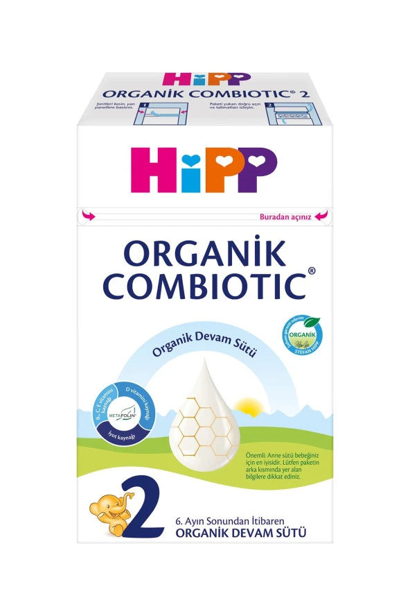 HİPP 2 Combiotic Devam Sütü 600 gr ürün görseli 1