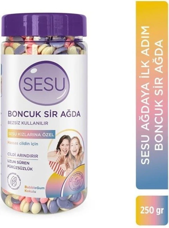 Sesu Boncuk Sir Ağda Hassas Bezsiz Kullanım 250 G ürün görseli 1
