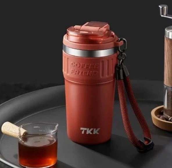 Vagon Life Tkk Termos Çelik 630 ML T2023 Kırmızı ürün görseli 1