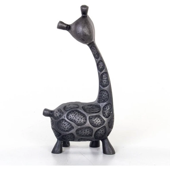 Euro Flora Metal Zürafa Biblo 13x7x29 Cm ürün görseli 1