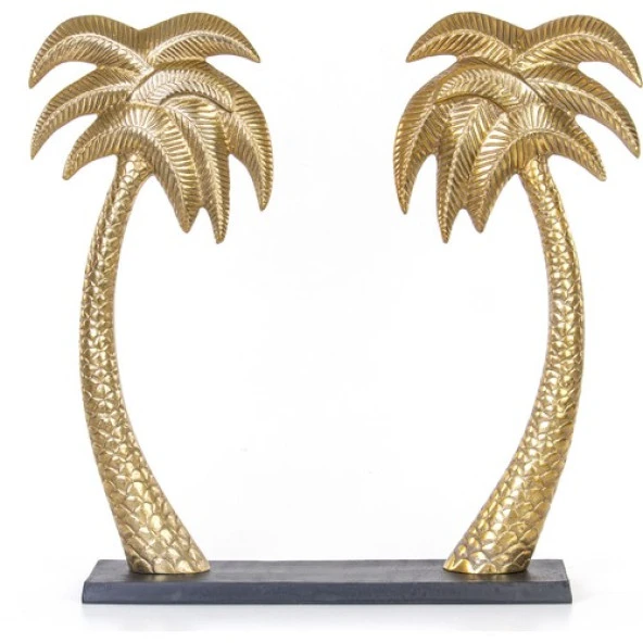 Euro Flora Metal Palmiye Dekor70x15x67 Cm ürün görseli 1