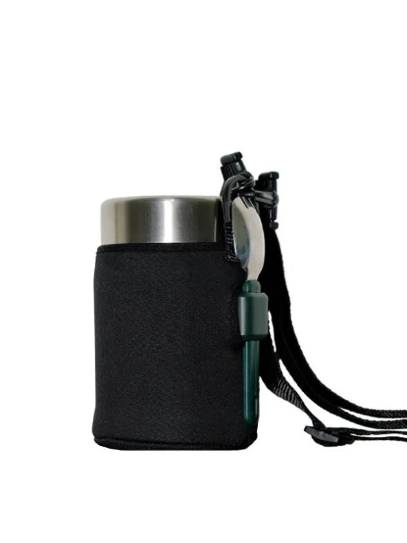 Stanley Safir Kamp Klasik Kaşıklı 0.40 lt Neopren Termos Kılıfı Omuz Askılı ürün görseli 1