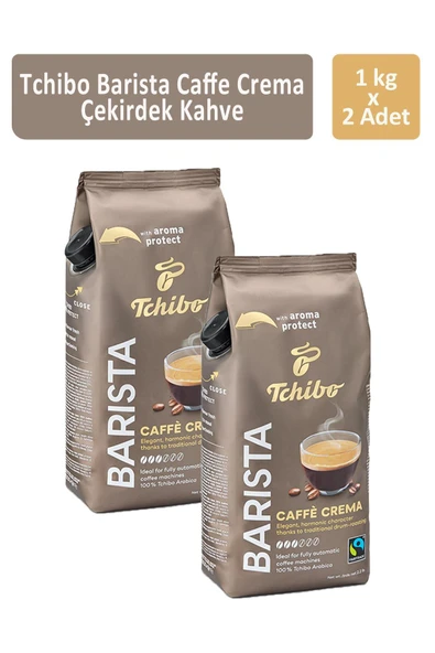 Tchibo Barista Caffè Crema Çekirdek Kahve 1000 gr x 2 Adet ürün görseli 1