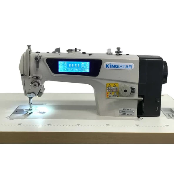 Kingstar SK-777-D4 Kafadan Motorlu Elektronik Düz Dikiş Makinası (Kapalı Karter) ürün görseli 1