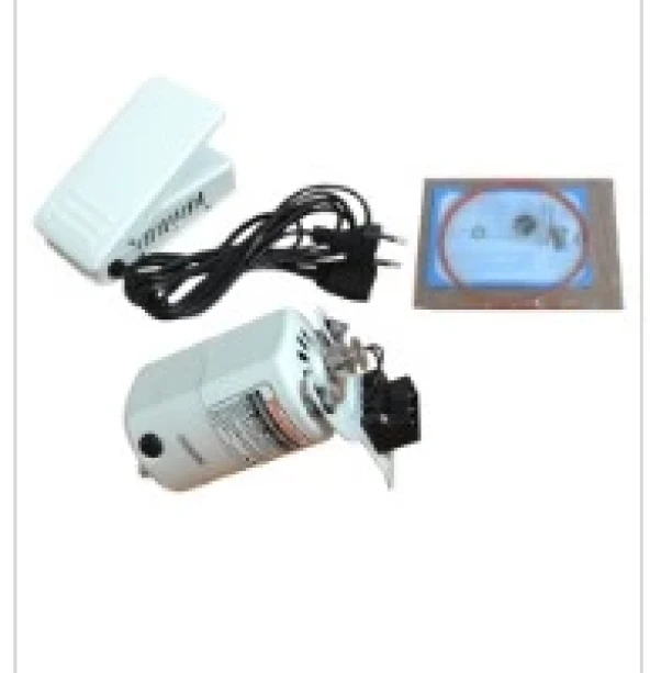 Ev Tipi Aile Dikiş Makinesi Motoru (Beyaz) 220V - 100W / 63HF-100 ürün görseli 1