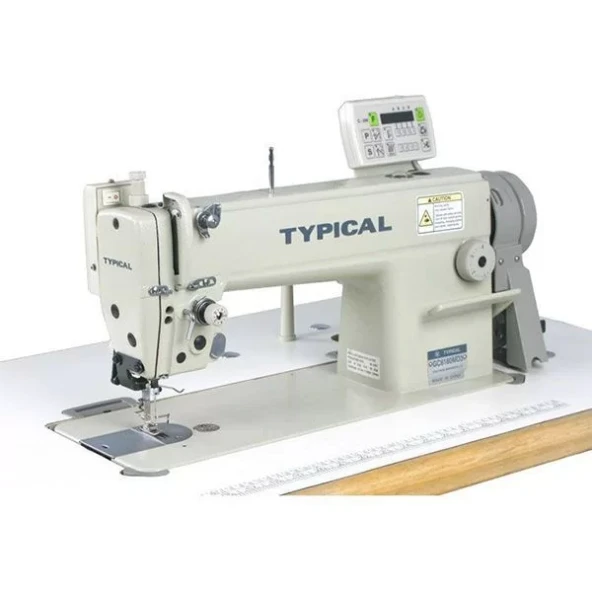 Typical GC-6160MD3 İğne transportlu iplik kesicili tek iğne kilit dikiş ince ve orta mat. için ürün görseli 1