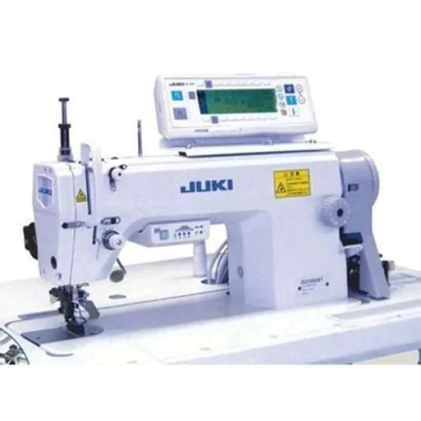Juki DLU-5494N-7/IP110 Üst Transportlu Step Motorlu Mola Programlı Elektronik Kilit Dikiş Makinası ürün görseli 1