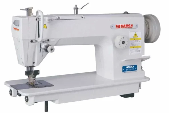 Yuki YK-9077 Kenar Bıçaklı Tam Yağlı Tek İğne Kilit Dikiş (Brother Bıçak Sistemli-Kavramalı Motor) ürün görseli 1