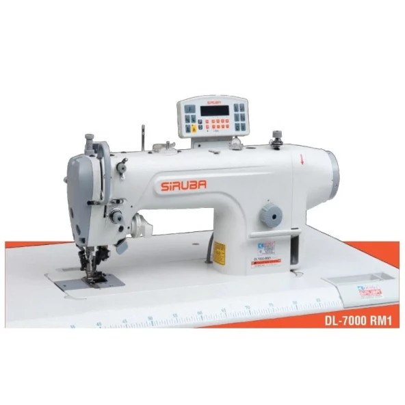 Siruba DL7000RM1-64-13 Elektronik Kenar Bıçaklı Düz Dikiş Makina ürün görseli 1