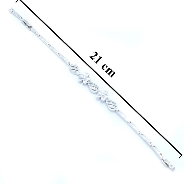 316L Çelik Taşlı Kadın Set SET-131 - Resim 7