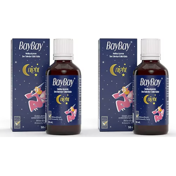 Baybay Night Damla 50 Ml 2'Lü Paket ürün görseli 1