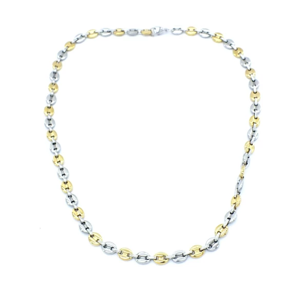 316L Çelik Çift Renkli Erkek Set SET-134 - Resim 3