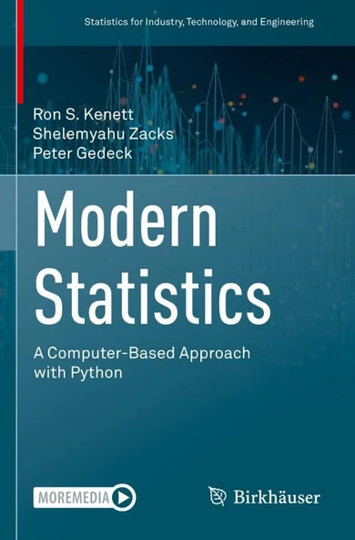 Modern Statistics A Computer-Based Approach with Python Statistics for Industry, Technology, and Engineering Kenett Zacks ürün görseli 1