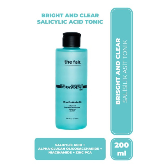 the fair. Bright and Clear Salisilik Asit Tonik 200 ml ürün görseli 1