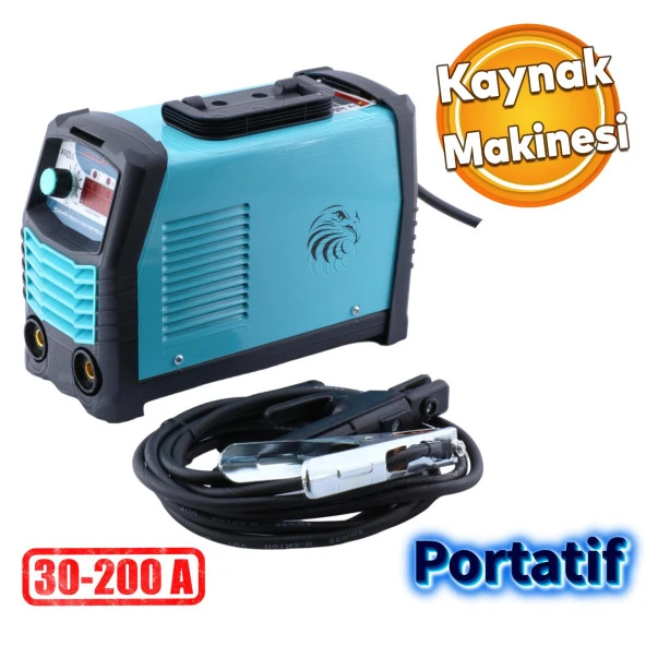 Portatif İnverter Kaynak Makinası MMA200 Demir Metal Birleştirme Kaynak Makina 200 A Elektrot ürün görseli 1