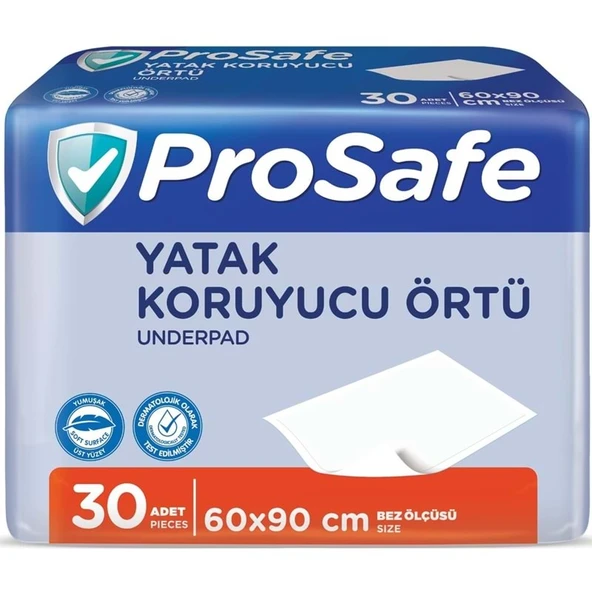 Prosafe Yetişkin Alt Açma Yatak Koruyucu Örtü 60*90CM (İç Adet 30 Adet) ürün görseli 1