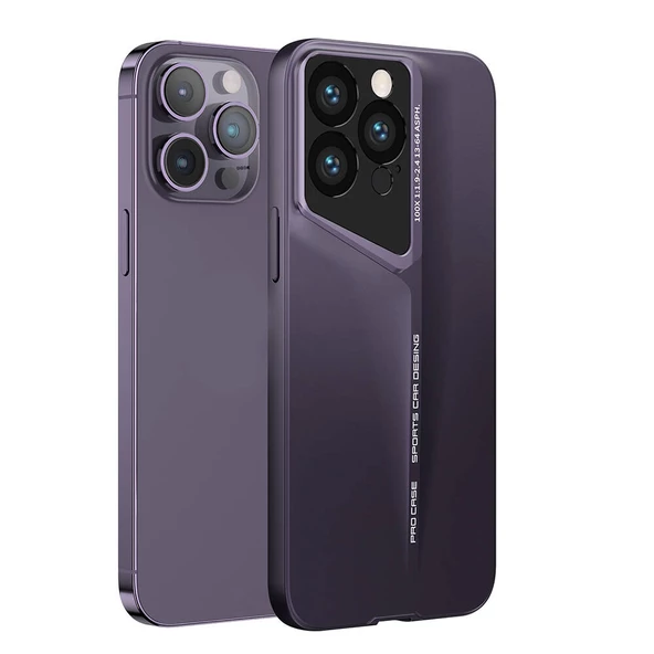 iPhone 14 Pro Max Kılıf Ultra İnce Kameralı Korumalı Sert Rubber Procase Kapak ürün görseli 1