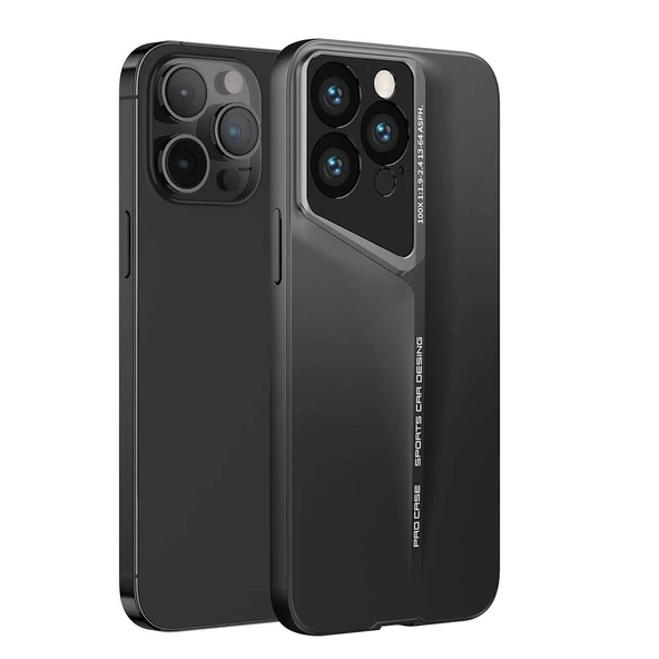 iPhone 14 Pro Kılıf Ultra İnce Kameralı Korumalı Sert Rubber Procase Kapak ürün görseli 1