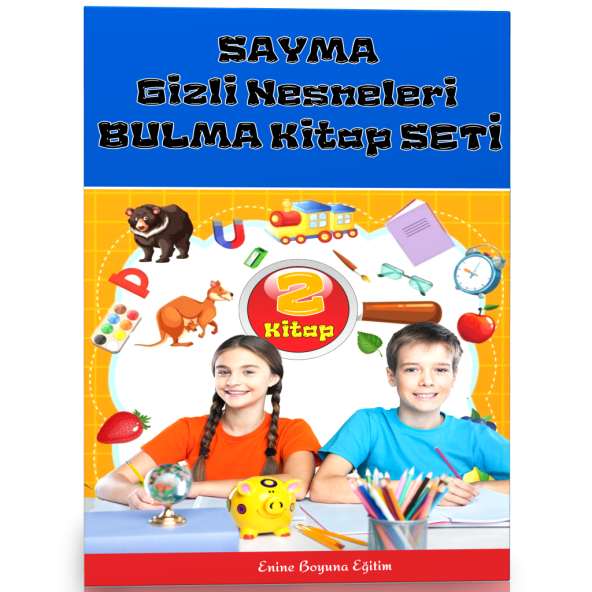 Sayma Gizli Nesneleri Bulma Kitap Seti (2 Kitap) ürün görseli 1