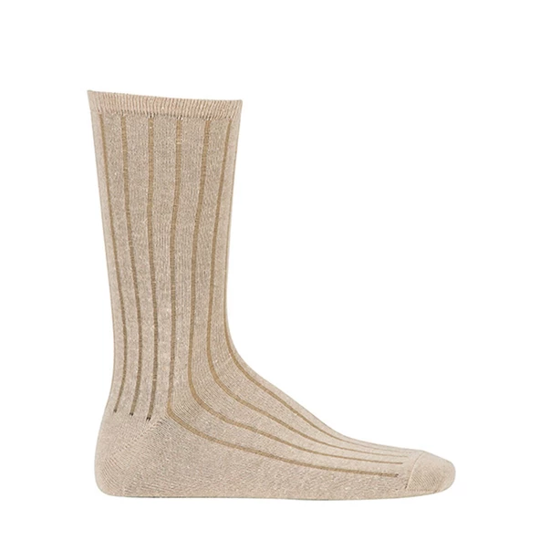 Thermoform Bambu Asker Çorap Bej - Resim 3