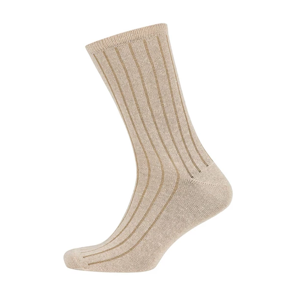 Thermoform Bambu Asker Çorap Bej - Resim 5