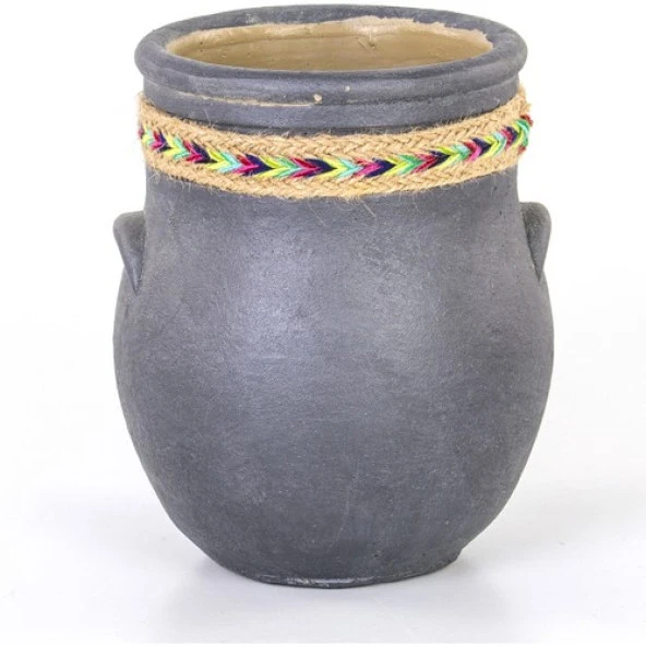 Euro Flora Küp Beton Saksı 15X24.5 cm ürün görseli 1