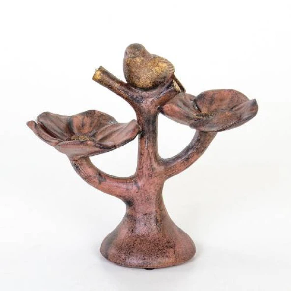 Euro Flora Dekor Dal Kuşlu 18,5x8,5x17,5 Cm ürün görseli 1
