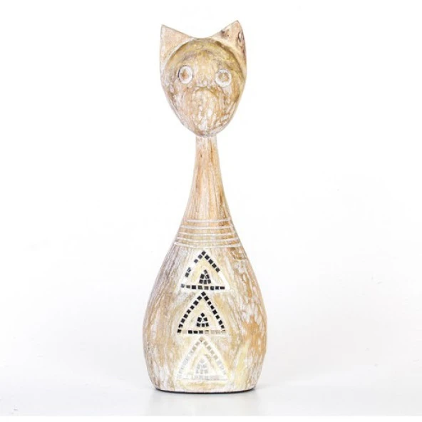 Euro Flora Ahşap Kedi Biblosu 17,5x8x51,5 Cm ürün görseli 1