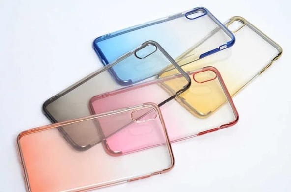 Newface İphone X / XS Uyumlu Kırmızı Silikon Telefon Kılıf ürün görseli 1