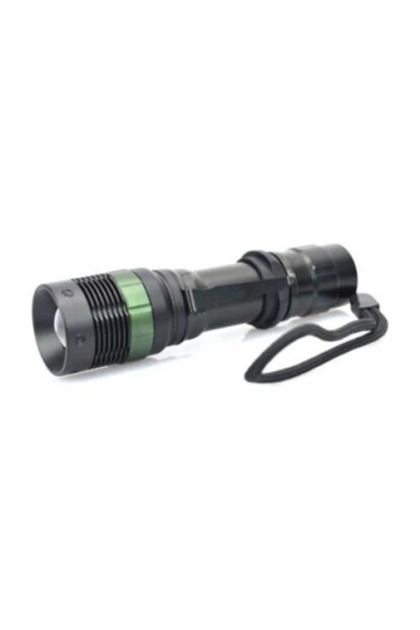 Watton Wt037 Uzun Menzilli Şarjlı Zoomlu Süper Güçlü El Feneri Işıldak Cree Acil Durum Feneri Elfeneri ürün görseli 1