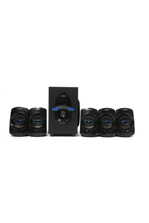 CARBOON Serisi Bluetoothlu 5+1 Dijital Ekran Radyolu Usb Ses Sistemi Ts-52 ürün görseli 1