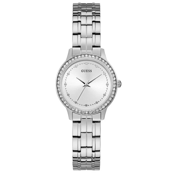 GUESS GUW1209L1 ÇELİK TAŞLI BAYAN KOL SAATİ ürün görseli 1