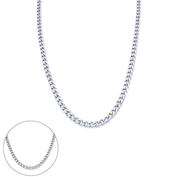 Çelik Zincir 316L Unisex Figaro Model 6.5 MM ZN-295 ürün görseli 1