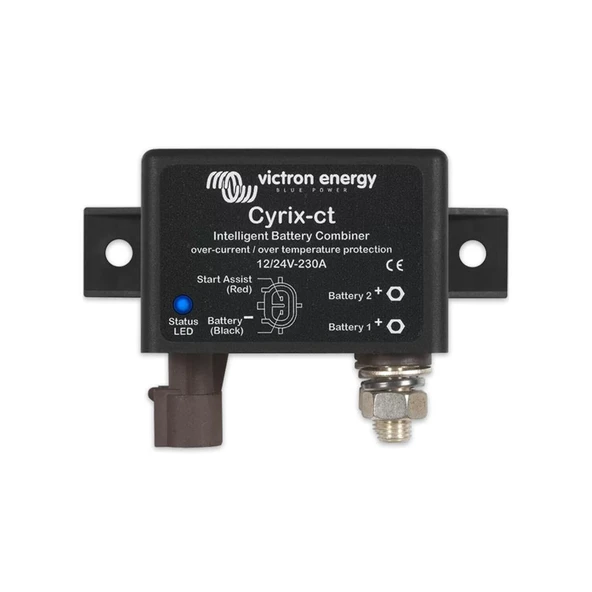 Victron Cyrix-Ct 12-24-230 Amper Akıllı Akü Birleştirici ürün görseli 1